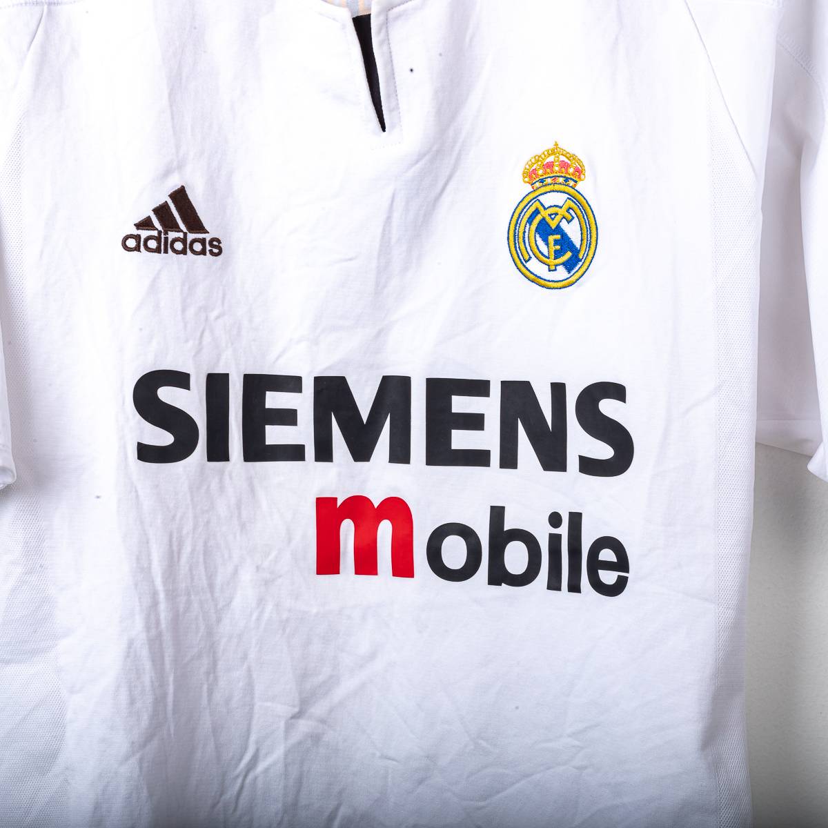 Maglia Home Real Madrid Adidas Siemens Ronaldo 9 2003/2004