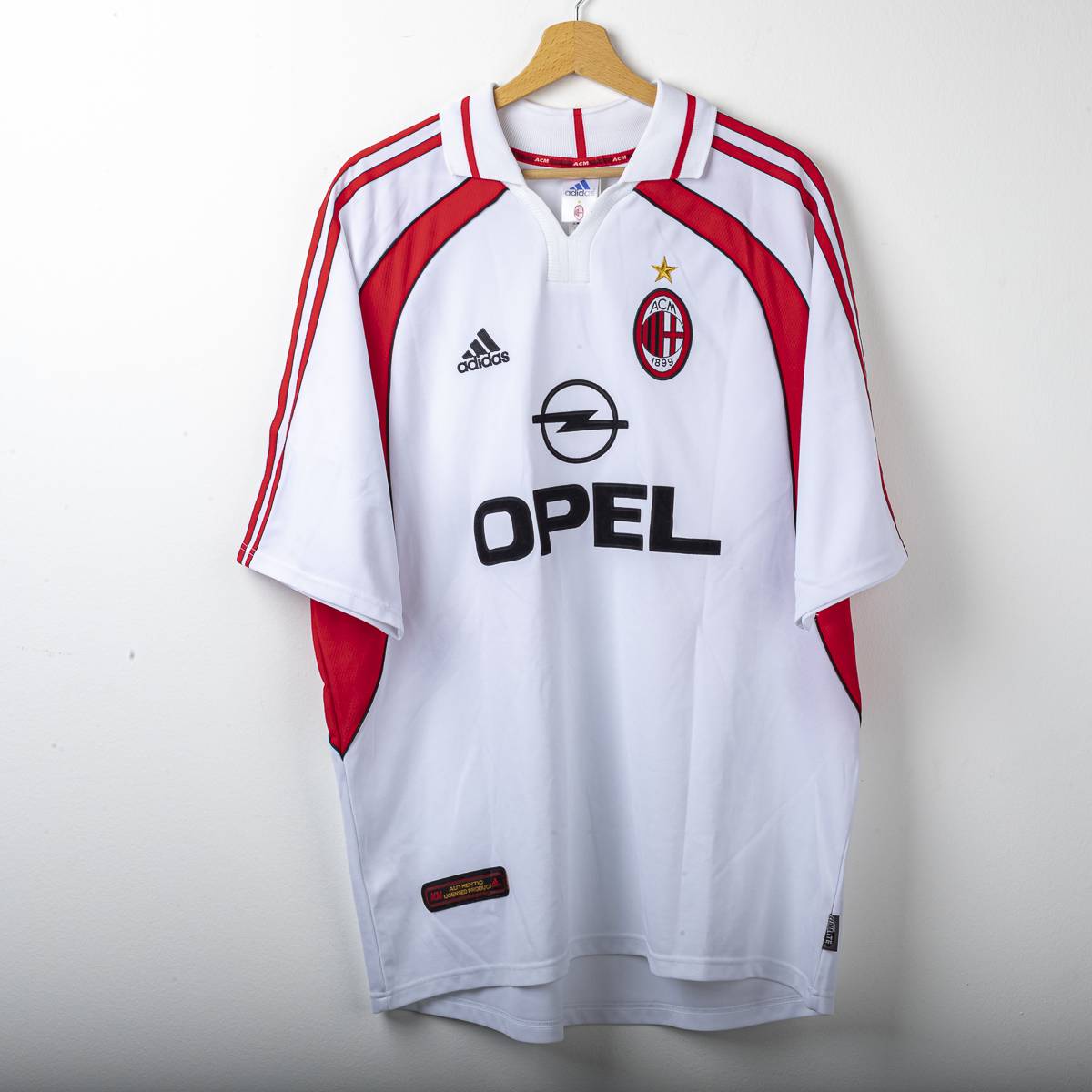 AC Milan Away Shirt Adidas Opel Maldini 3 2001/2002