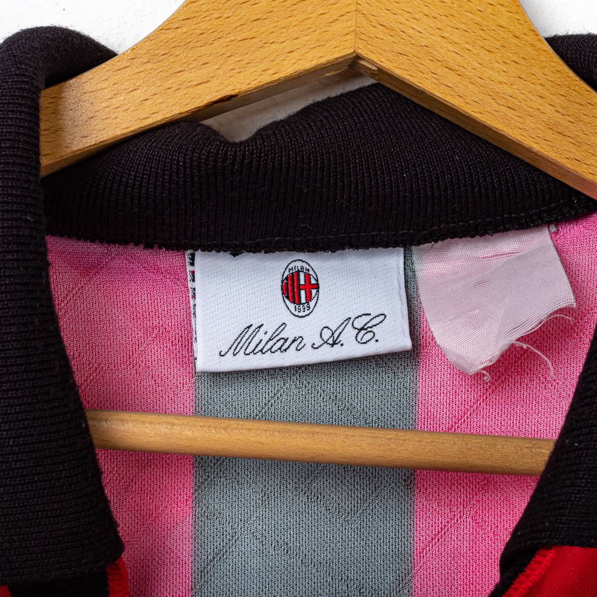 Maglia Home Milan Lotto Opel Maldini 3 1995/1996
