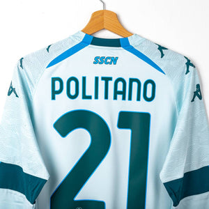 Maglia Napoli Away Kappa Politano 21 ml 2020/2021