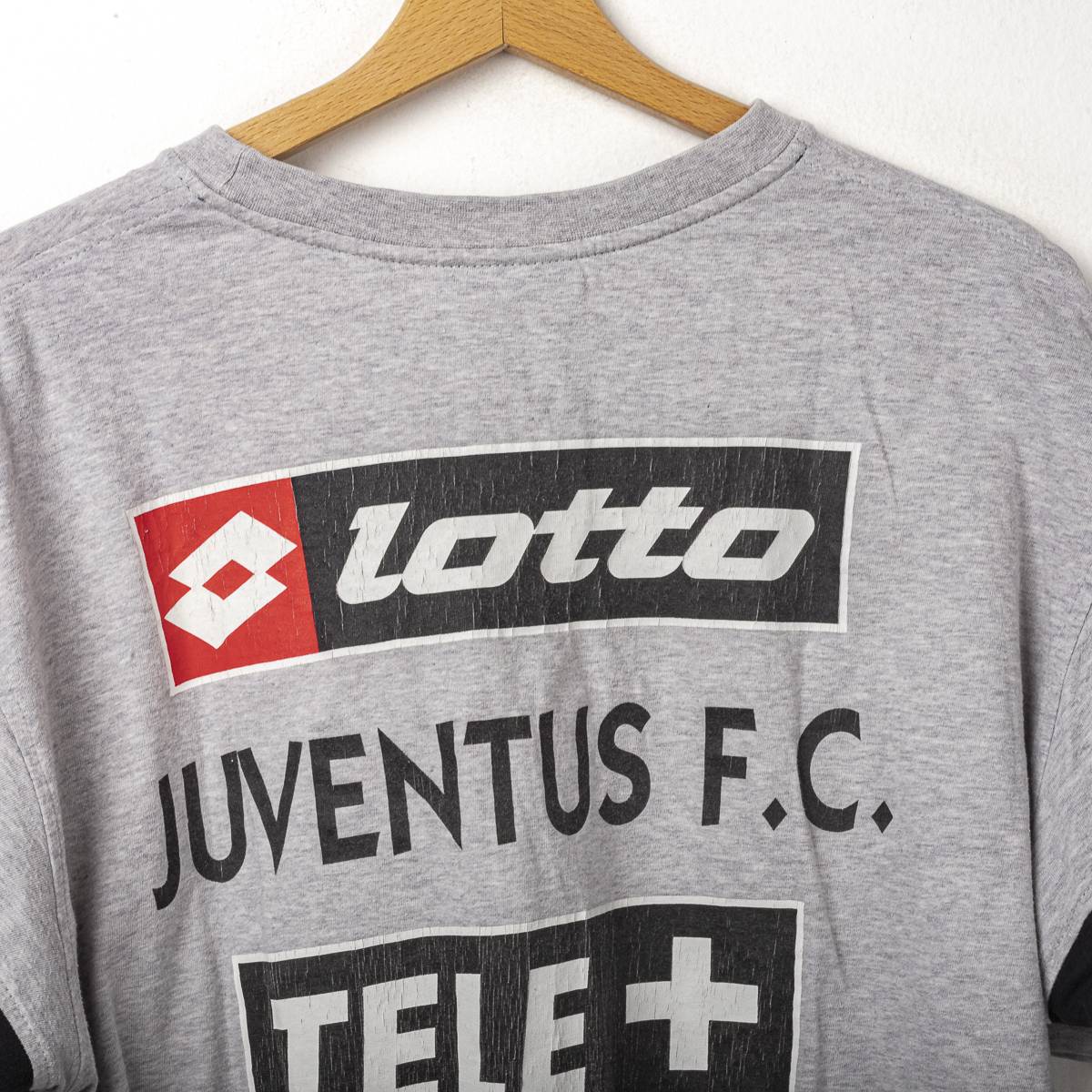 T-shirt Training Juventus Grigia Lotto Tele+ 2000/2001
