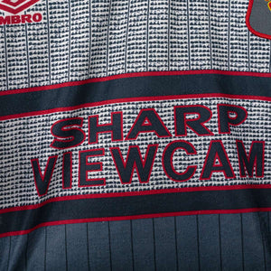 Maglia Away Manchester United Umbro Beckham n24 1995/1996