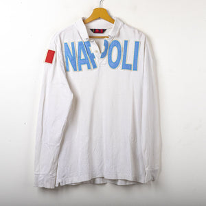 Polo Bianca Ssc Napoli Kappa 2000