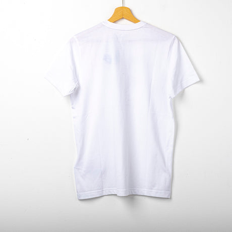 t-shirt lazio special bianca oro