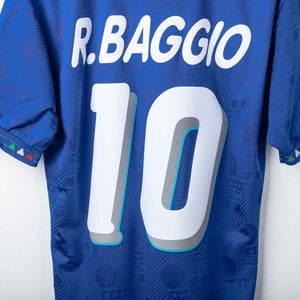 Maglia Home Italia Diadora Baggio 10 USA 1994