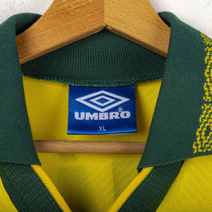 Maglia Home Umbro Brasile Romario n11 1994 Mondiale