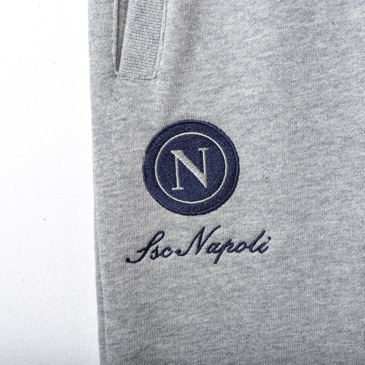 Tuta Felpata grigia napoli macron 2014/2015