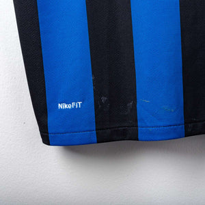 Inter Milan Nike Zanetti 4 UEFA 2009/2010 Home Shirt