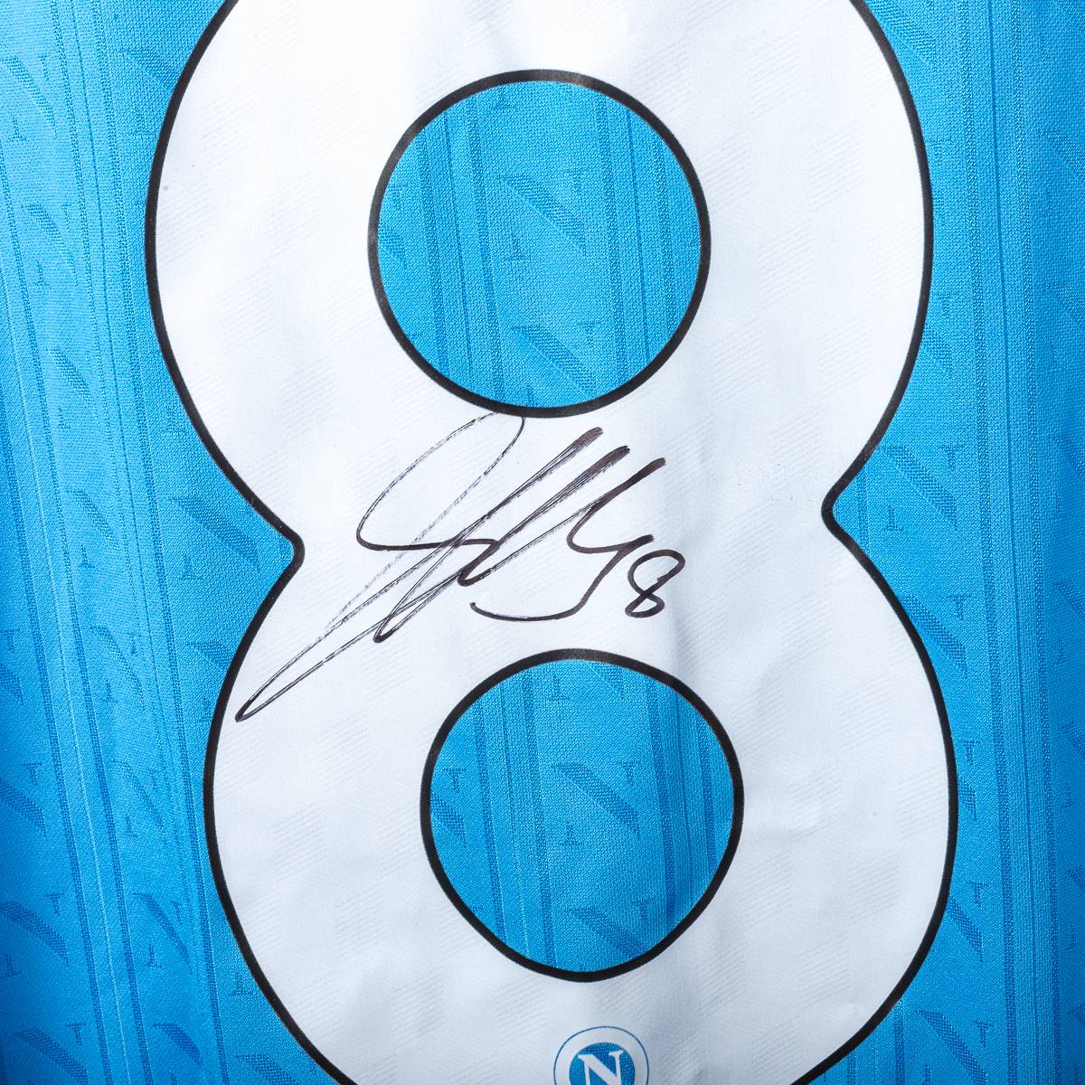 Maglia Home Napoli EA7 Mc Tominay 8 Autografata 2025/2026