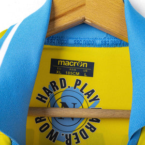 Maglia Third Napoli Macron UCL Lavezzi 22 2011/2012
