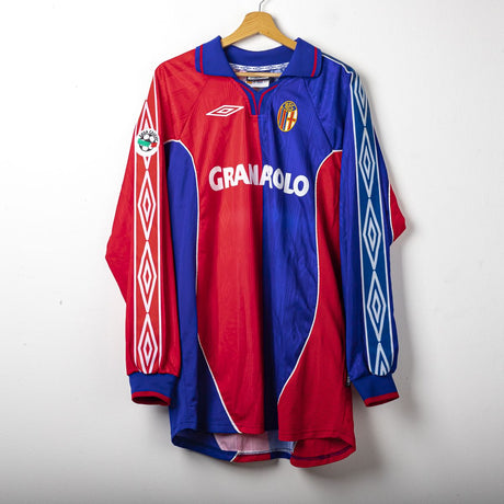 Maglia home Bologna Umbro Gamberini 16 2000/2001
