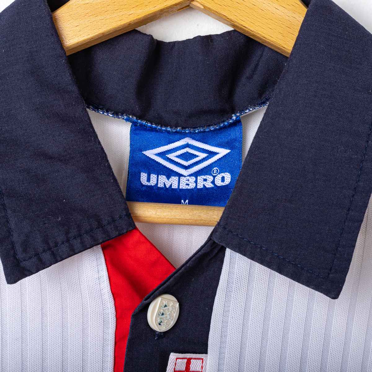 England Home Shirt Umbro Ince 4 1998