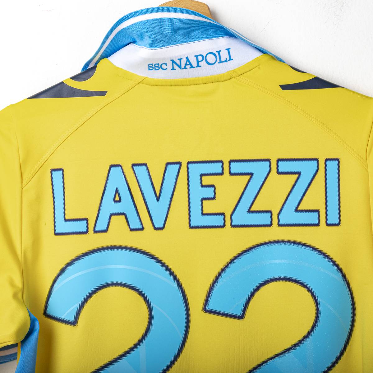 Maglia Third Napoli Macron Lavezzi n22 2011/2012