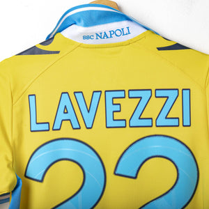 Maglia Third Napoli Macron Lavezzi n22 2011/2012