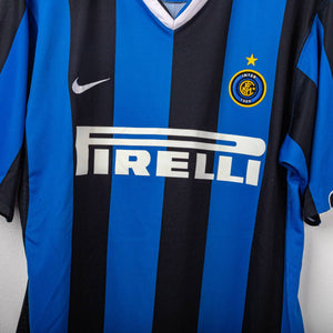 maglia home fc inter nike Zanetti n4 2006/2007