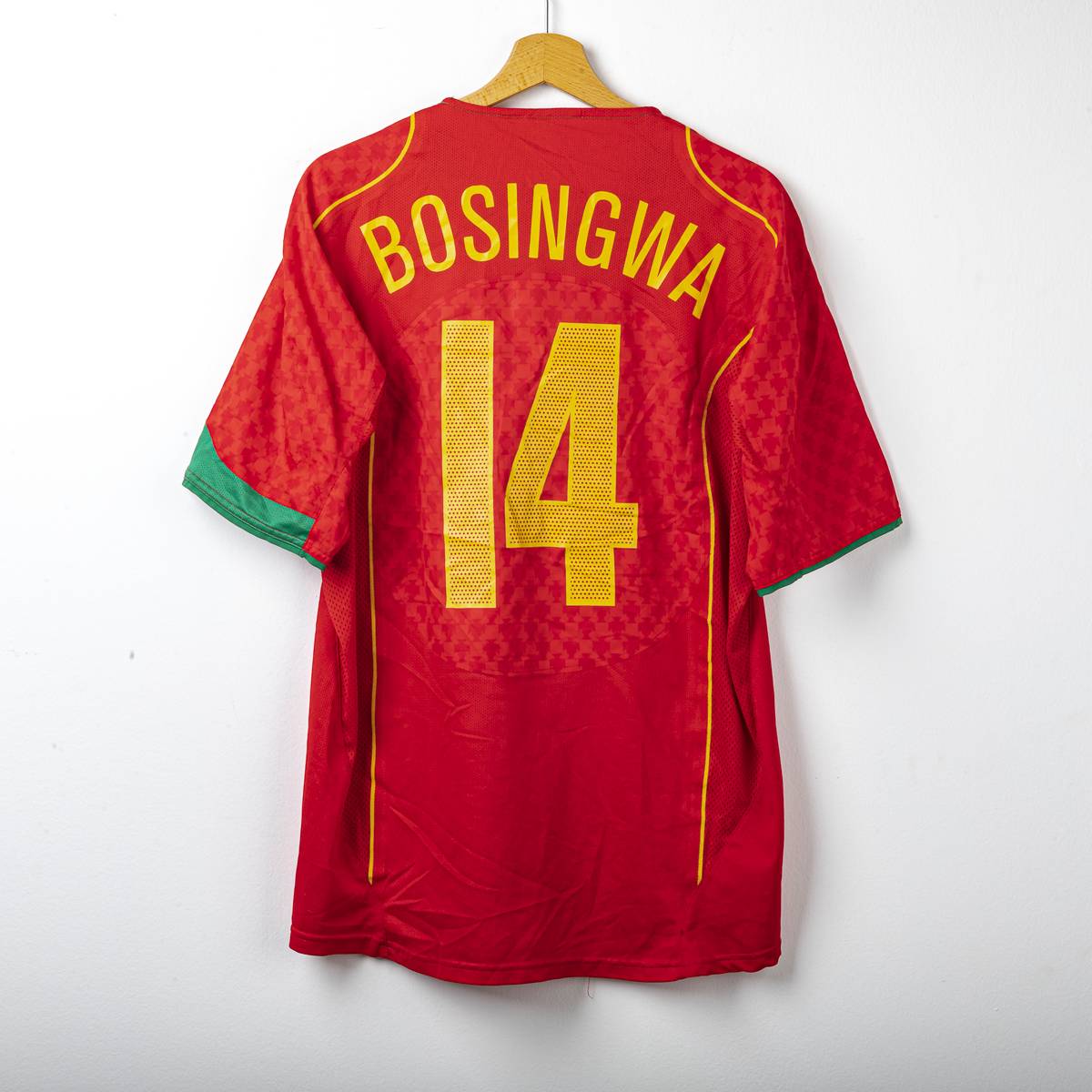 Maglia Portogallo Nike Bosingwa 14 2004