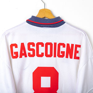 Maglia Home Inghilterra Umbro Gascoigne 8 1994/1995