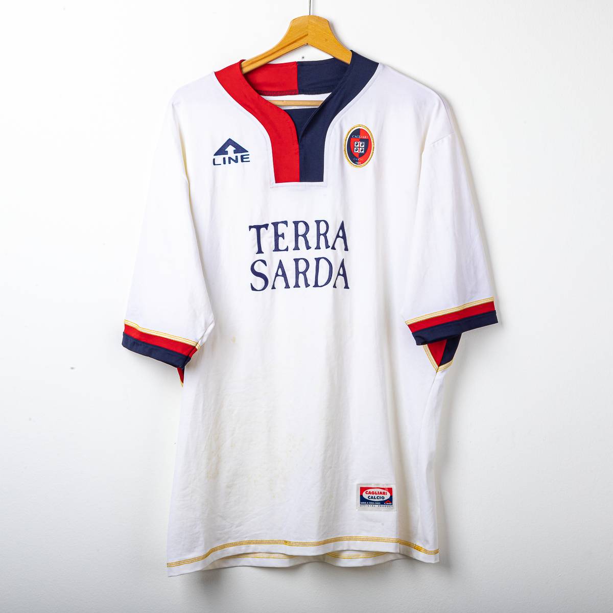 Cagliari Away Shirt A-Line Terra Sarda 2004/2005