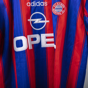 maglia home bayern monaco adidas opel 1996/1997