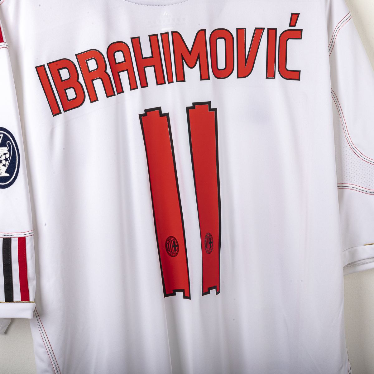 Maglia Milan Away Adidas Ibrahimovic 11 2010/2011 74x61