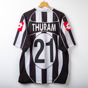 Juventus Lotto Fastweb Thuram 21 2002/2003 Home Shirt