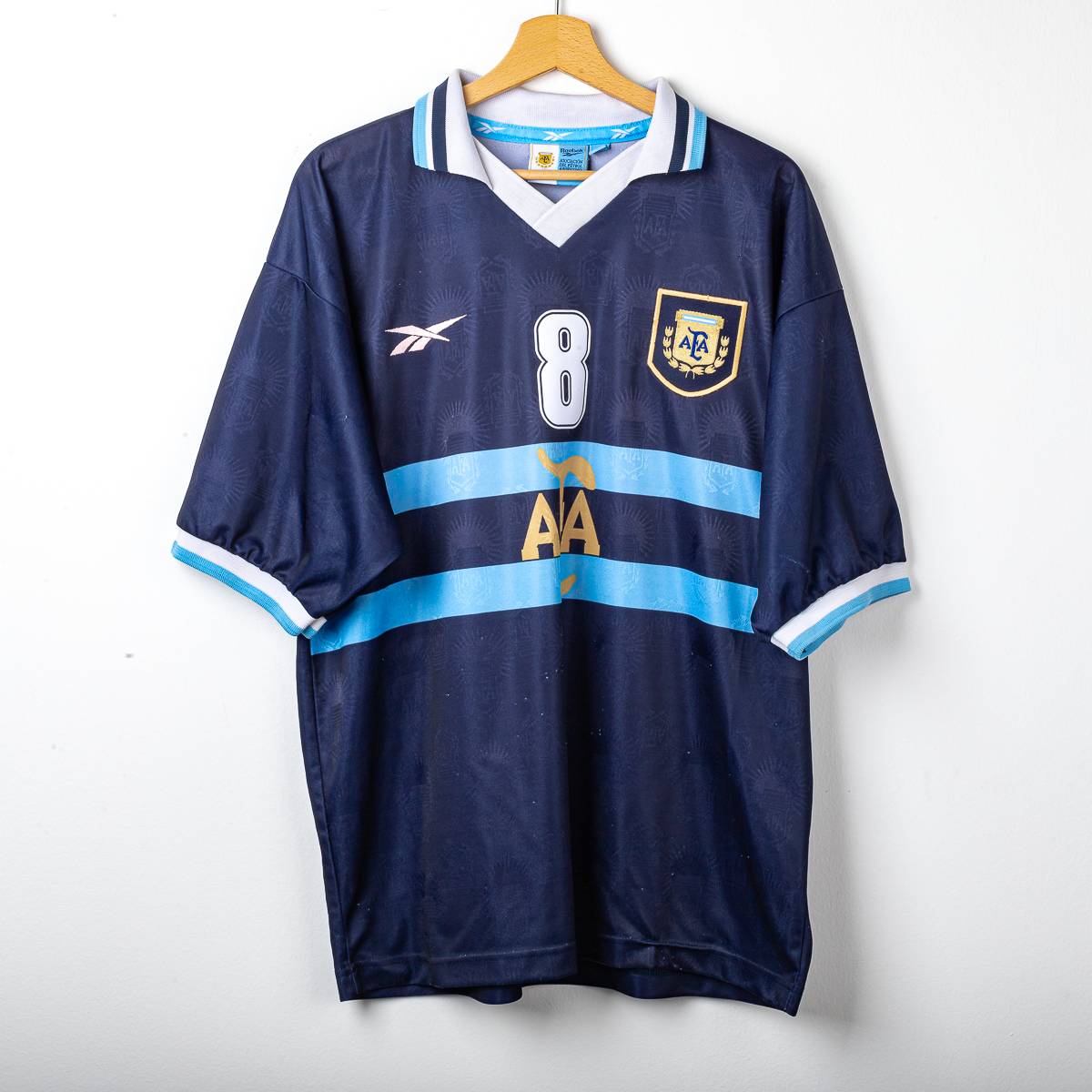 Maglia Away Argentina Reebok Zanetti 8 1999/2000