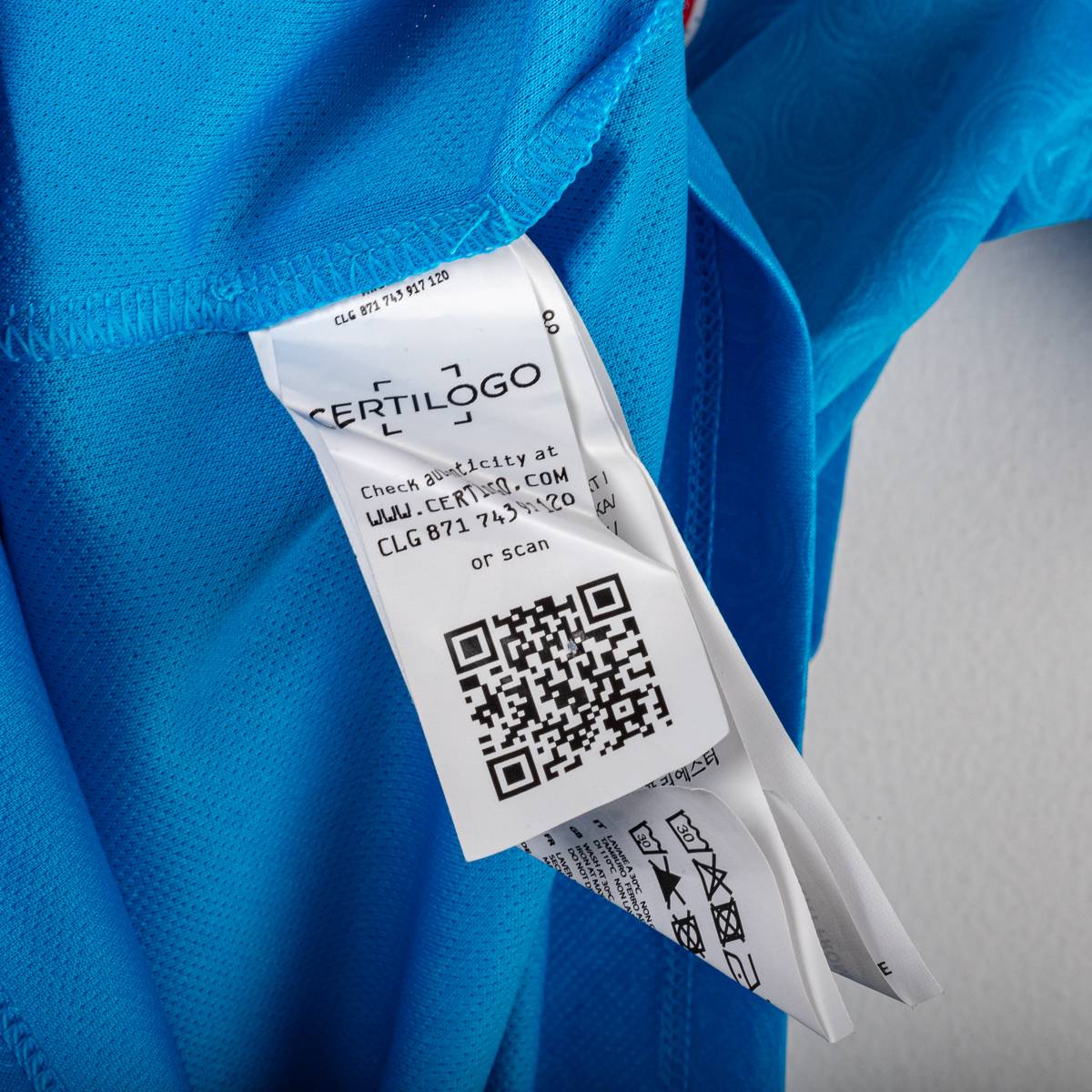 Maglia Home Ssc Napoli Ea7 Di Lorenzo 22 2022/2023