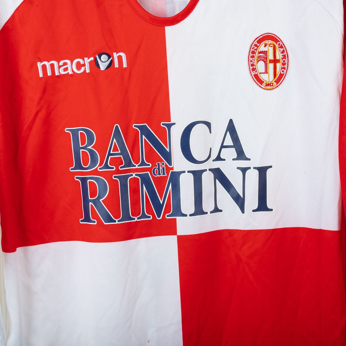 maglia home rimini macron ricchiuti 10 2007/2008