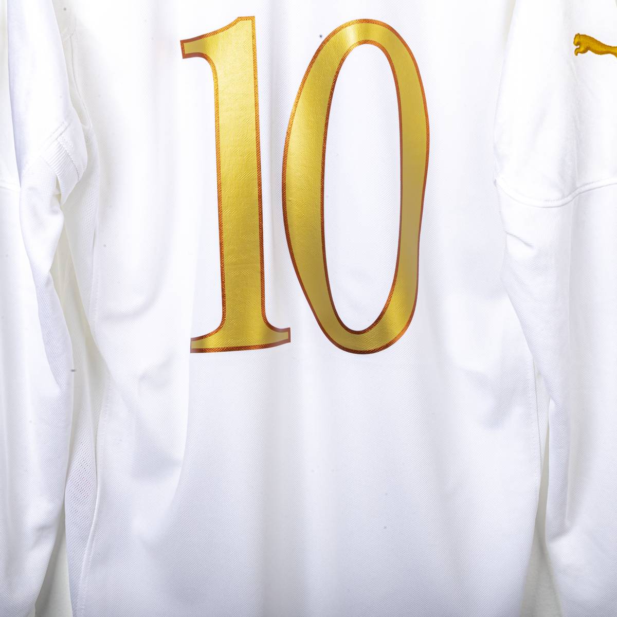 Italy Puma Totti 10 ls Away Shirt 2004