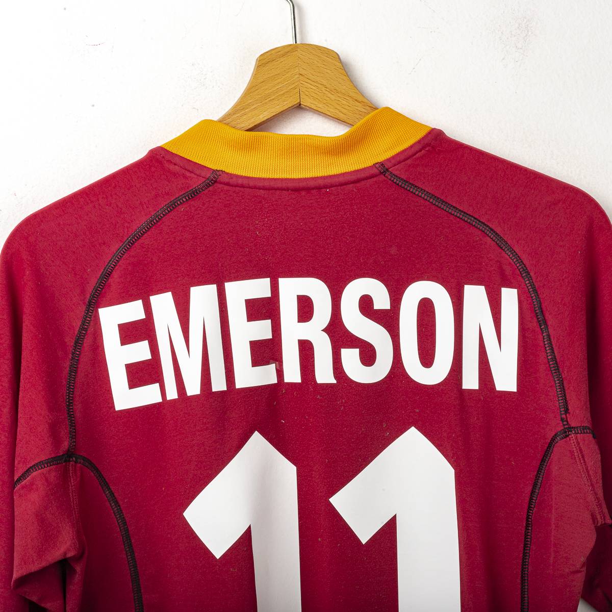 Maglia Home As Roma Kappa Emerson n11 2001/2002