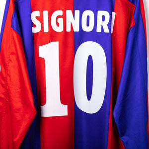 Maglia Home Bologna Macron Signori 10 ML 2003/2004