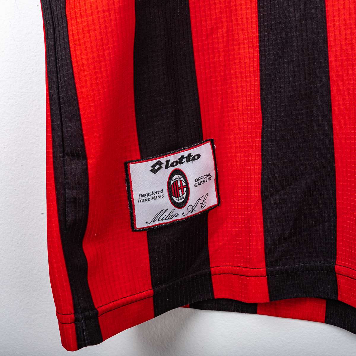 AC Milan Lotto Opel Savicevic 10 1997/1998 Home Shirt