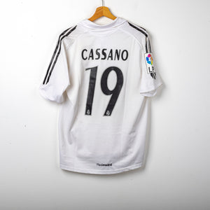 Maglia Home Real Madrid Adidas Cassano 19 2005/2006