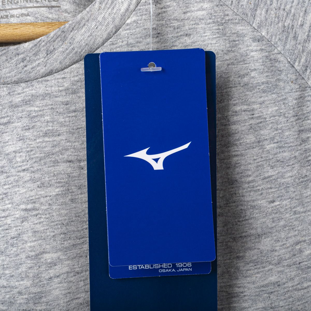 t-shirt  lazio 1900 mizuno grigia 2022/2023
