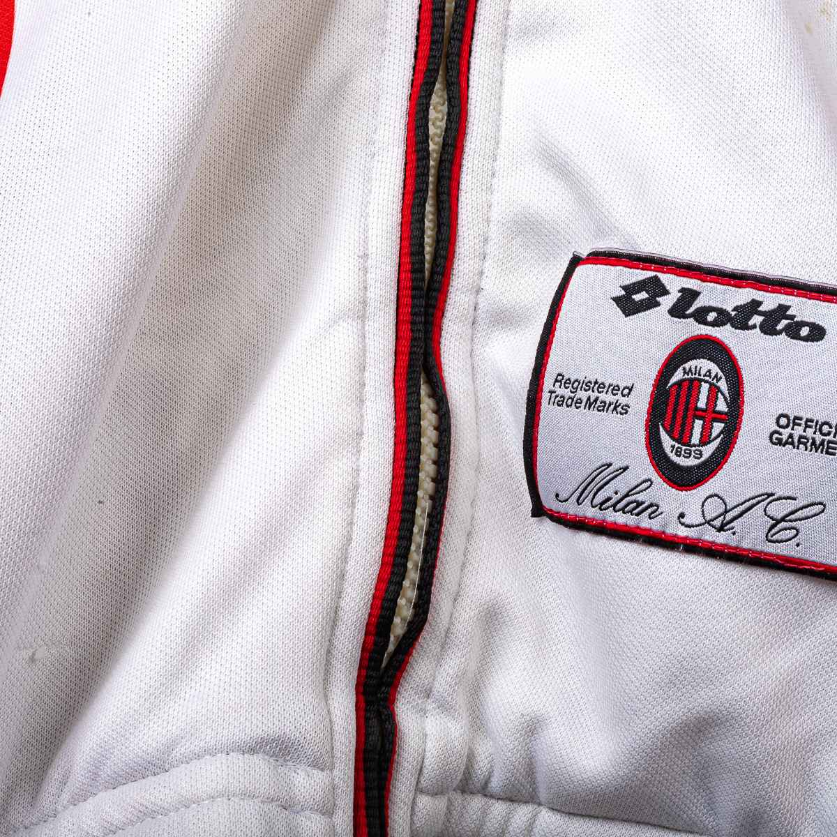 AC Milan White Jacket Lotto Opel 1997/1998