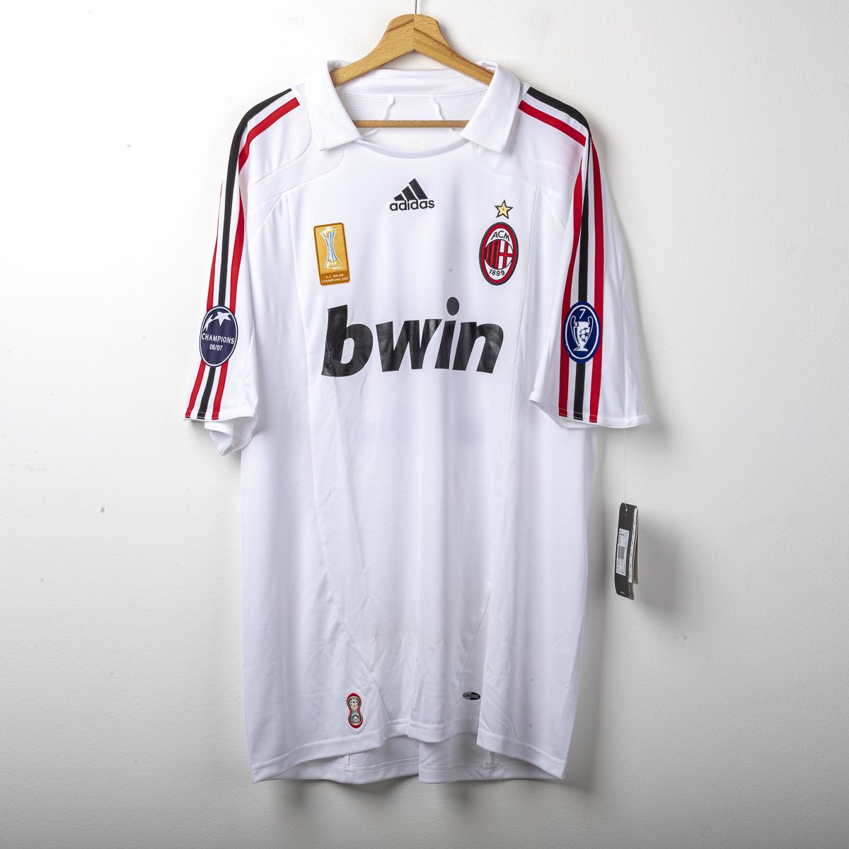 Maglia Away Uefa Adidas Milan Ronaldo 99 2007/2008