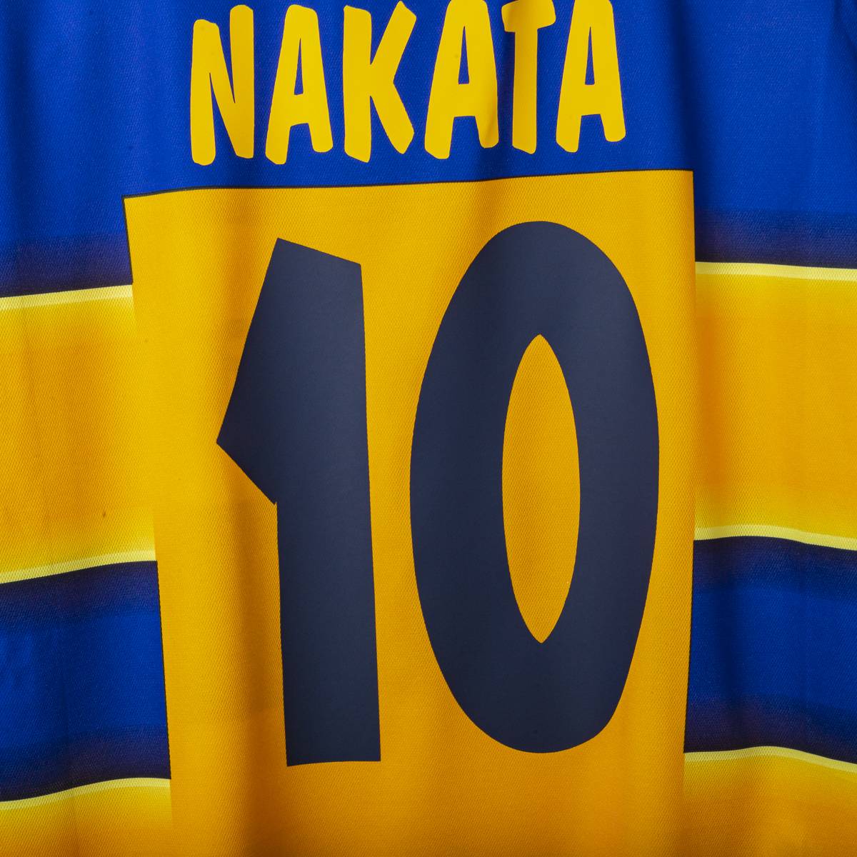 Maglia Home Parma Champion Nakata n10 2002/2003