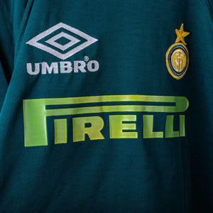 maglia allenamento verde inter Umbro 1995/1996