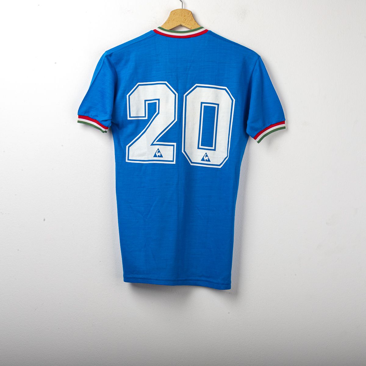 Maglia Home Italia Le Coq Sportif Rossi 20 mc 1982
