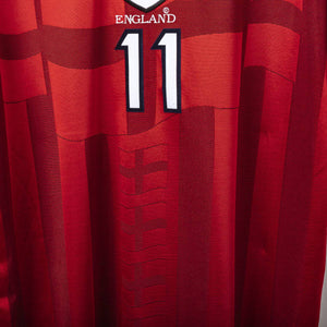 Maglia Away Inghilterra Mc Manaman n11 1998