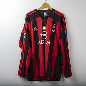 Maglia Home Milan Adidas Meriva Shevchenko 7 2003/2004