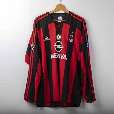 Maglia Home Milan Adidas Meriva Shevchenko 7 2003/2004