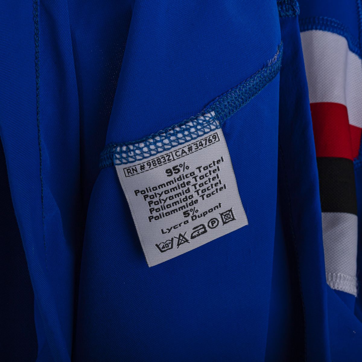 maglia home sampdoria kappa flachi 10 2005/2006