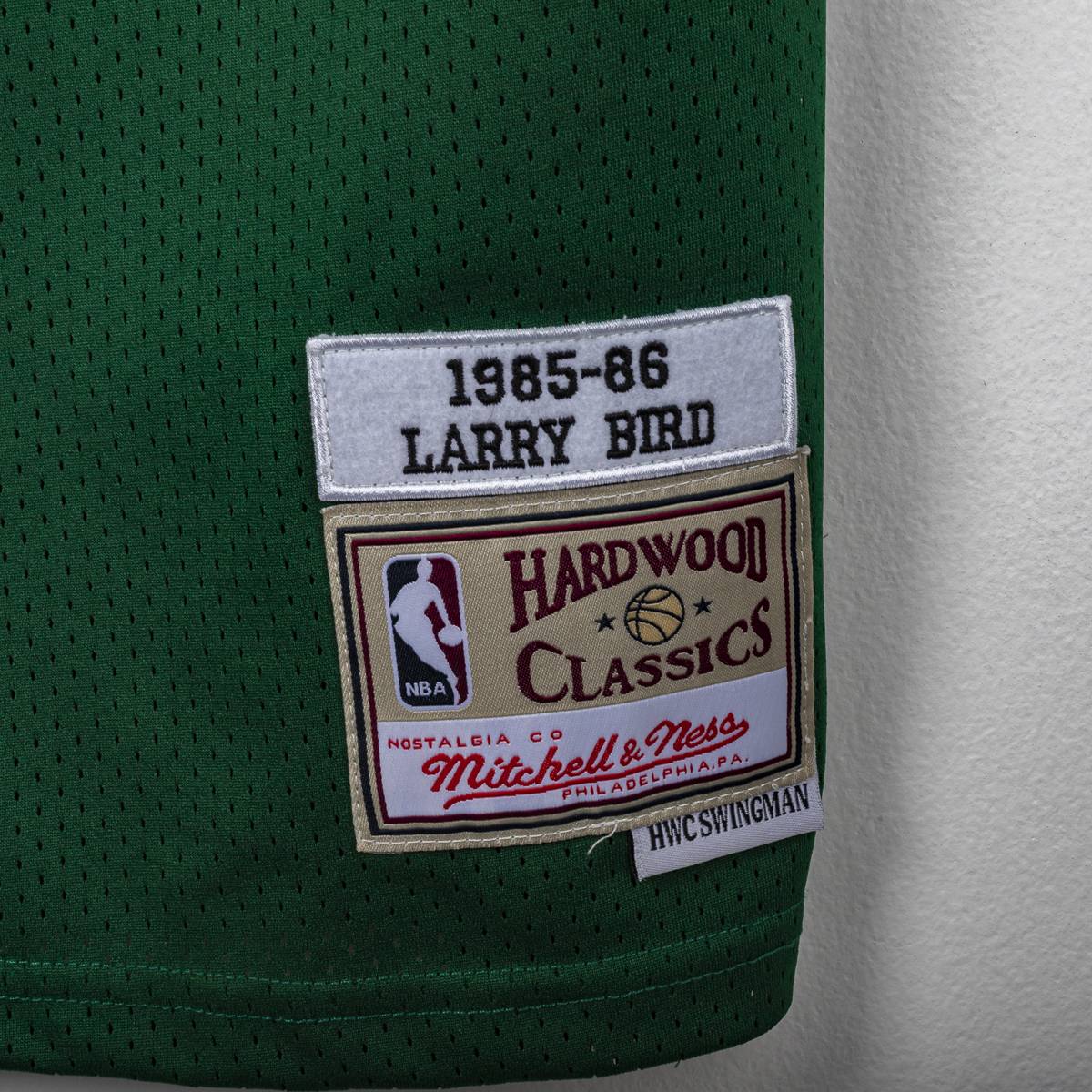 Canotta Nba Mitchell & Ness Larry Bird Boston Celtics 1985/86