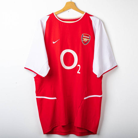 Arsenal Nike O2 Henry 14 Home Shirt 2002/2003