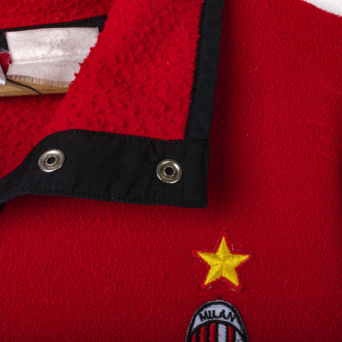 AC Milan Lotto 1995/1996 Red Fleece Sweatshirt