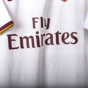 maglia away arsenal nike fabregas 4 2007/2008 72x57