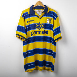 Maglia Home Parma Lotto Parmalat Asprilla 10 1998/1999