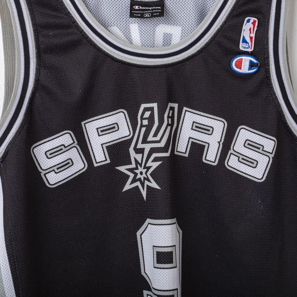 Canotta NBA San Antonio Spurs Champion Parker 9 2001/2002
