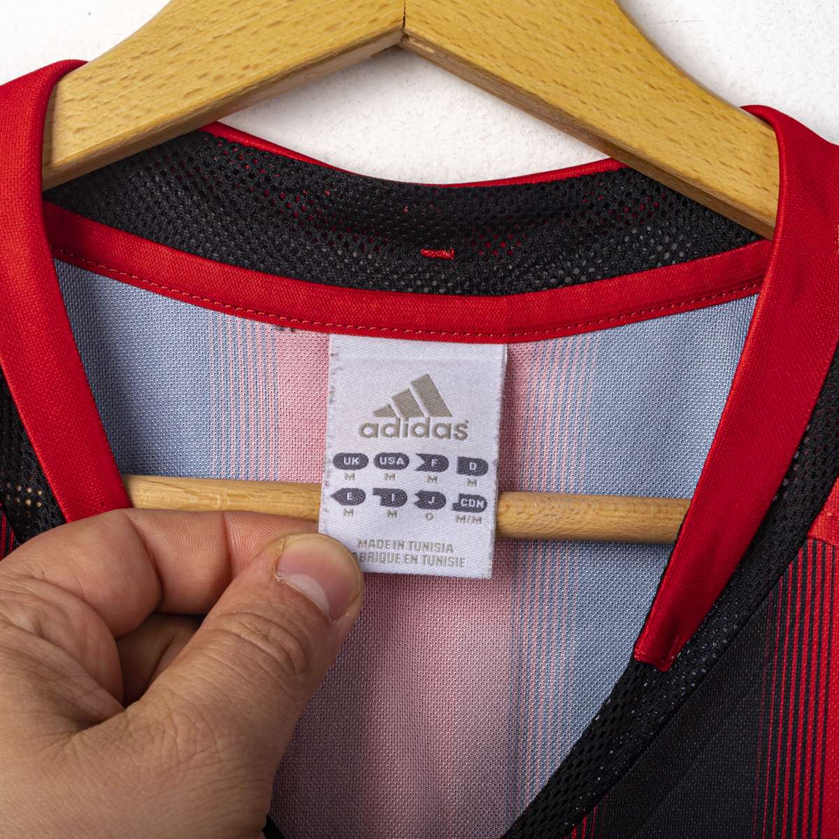 Maglia Home Milan Adidas Opel Maldini 3 2004/2005
